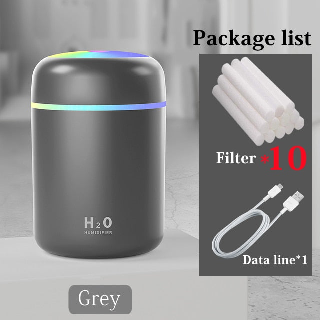 Portable Electric Air Humidifier Aroma Oil Diffuser USB Cool mist sprayer