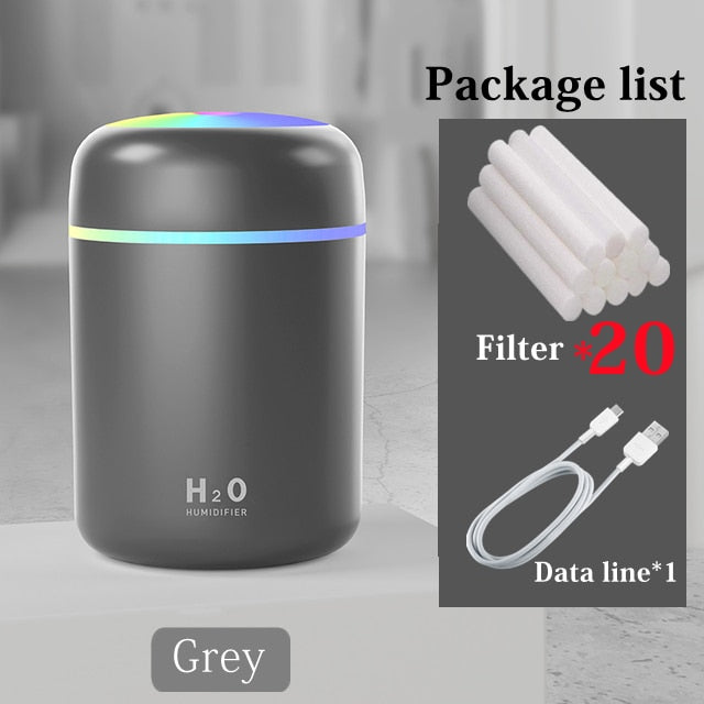 Portable Electric Air Humidifier Aroma Oil Diffuser USB Cool mist sprayer