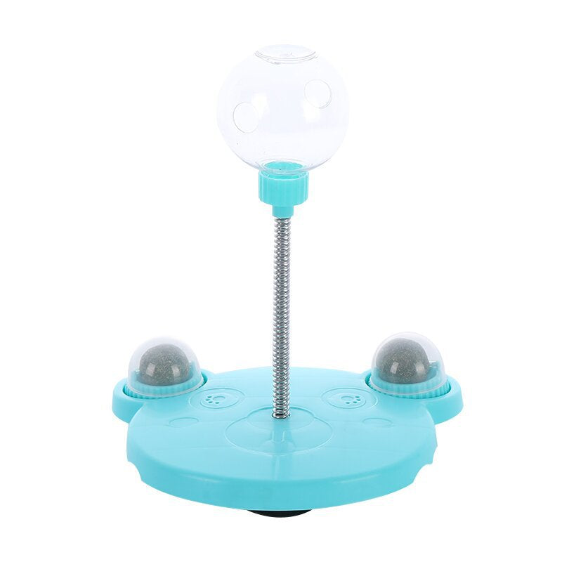 Pet Feeder Toy Pets Leaking Food Ball Self-Playing Dispenser Bowl