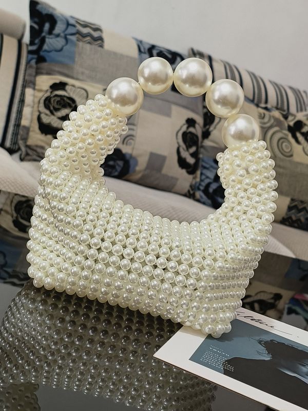 New Hand-woven Dinner Beaded Bag