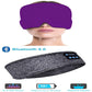 Wireless Bluetooth Sleeping Headphones Headband Thin Soft Elastic Comfortable Music Ear Phones Eye Mask For Side Sleeper Sports