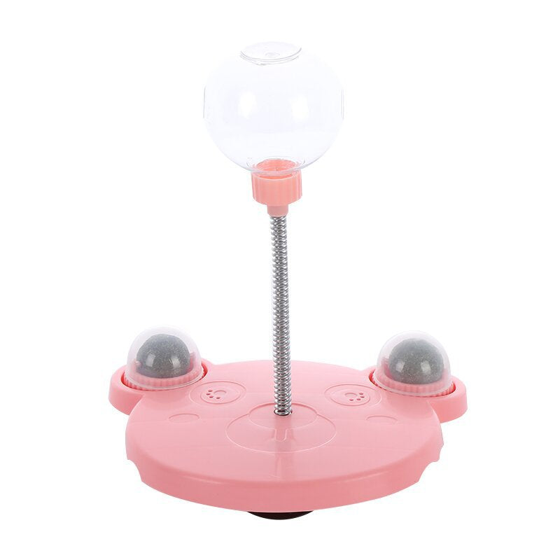 Pet Feeder  Toy Pets Leaking Food Ball Self-Playing Dispenser Bowl