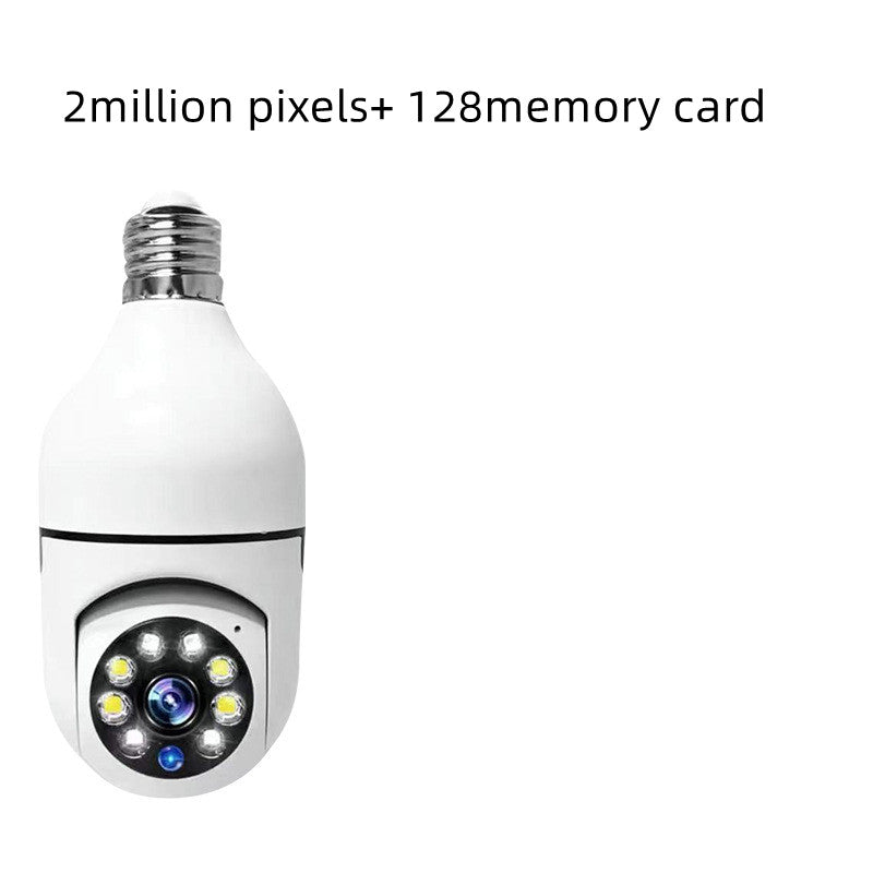 WiFi CAMERA 1080P Bulb 4X Zoom Camera 5G WiFi Alarm Monitor