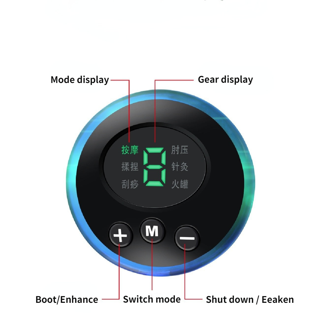 Electric foot massager mat X EMS Health Care relaxation