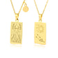 Zodiac Necklace For Women Vintage