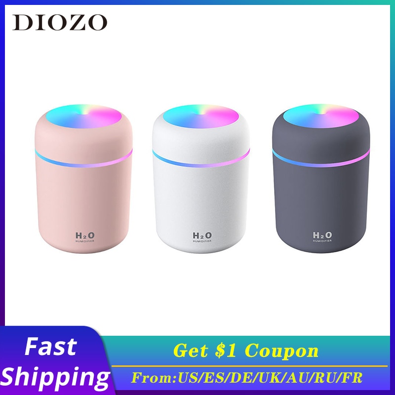 Portable Humidifier USB Ultrasonic Dazzle Cup Aroma Diffuser