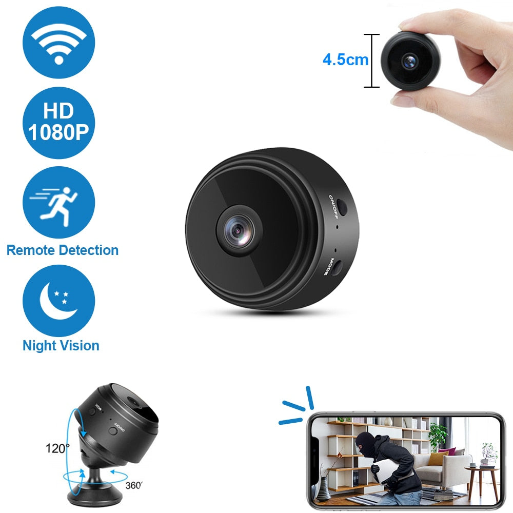 Mini Camera 1080P HD Night Version Voice Video Security Wireless Wifi Camera