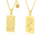 Zodiac Necklace For Women Vintage