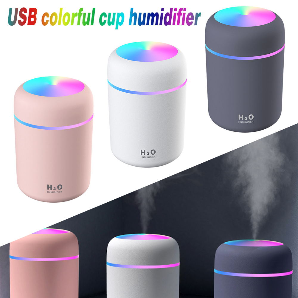 Portable Humidifier USB Ultrasonic Dazzle Cup Aroma Diffuser