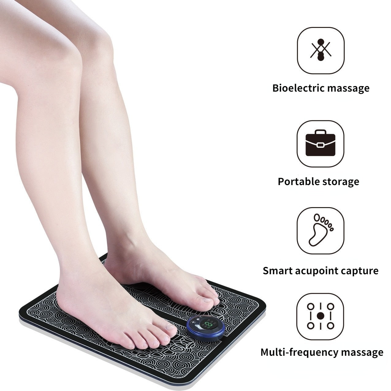 Electric foot massager mat X EMS Health Care relaxation