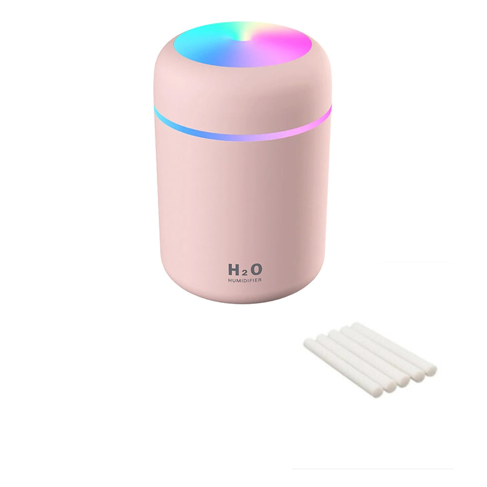 Portable Humidifier USB Ultrasonic Dazzle Cup Aroma Diffuser