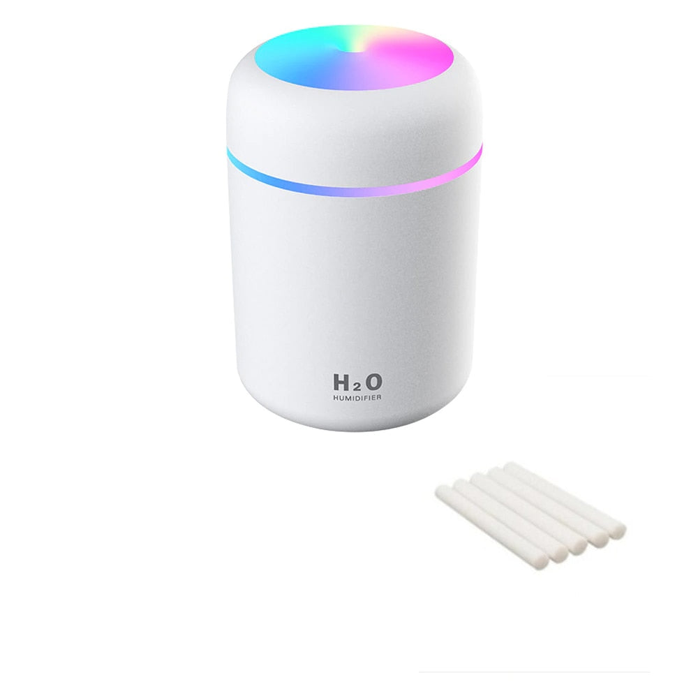 Portable Humidifier USB Ultrasonic Dazzle Cup Aroma Diffuser